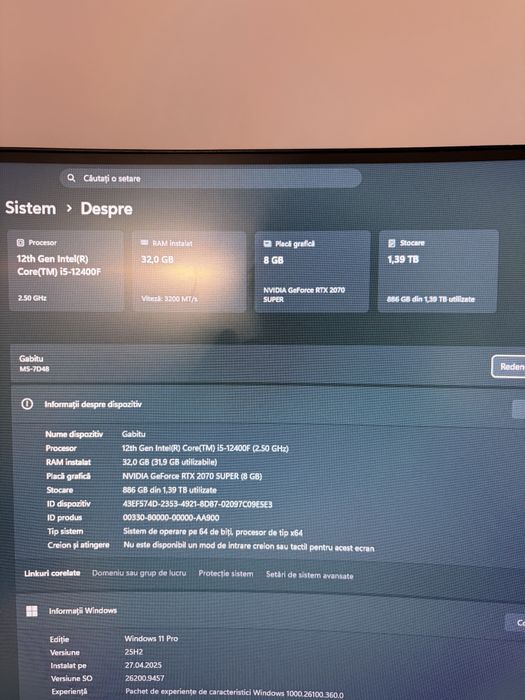 Setup complet gaming
