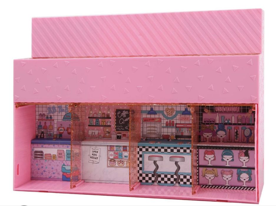 Домик для кукол LOL , стенд - подиум
