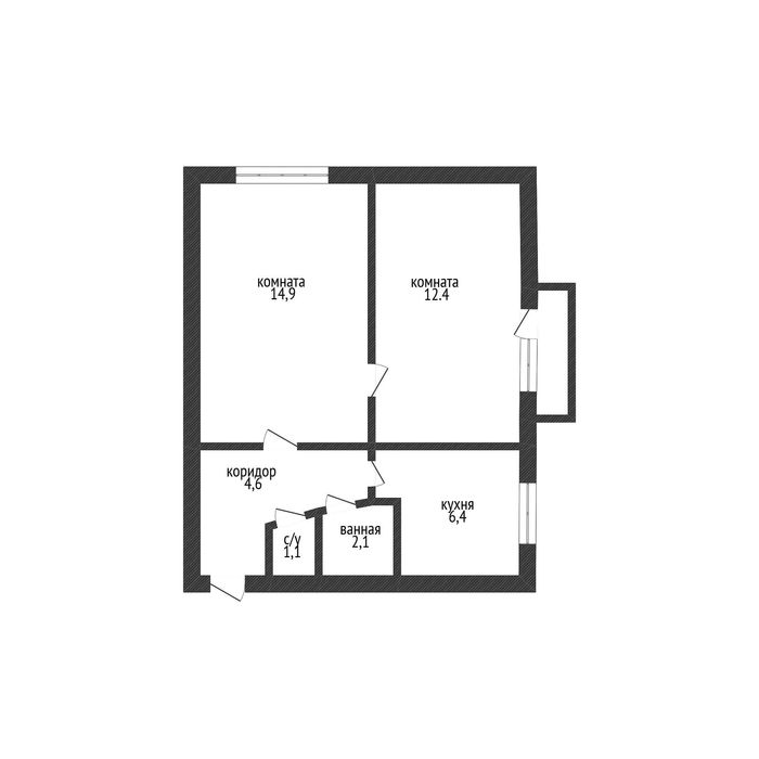 Продам 2 ком Центр города