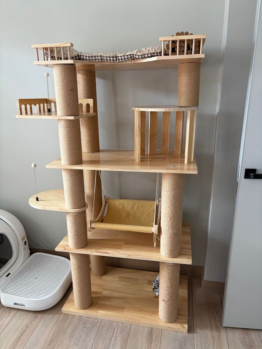 Кошачий дом 4-х уровневый