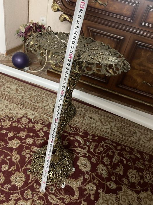 столик кофейный из латуни