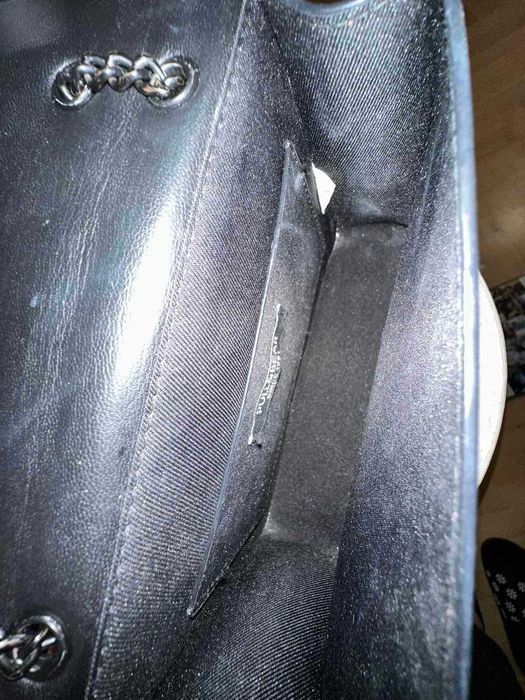 Дамска черна чанта Pull&Bear