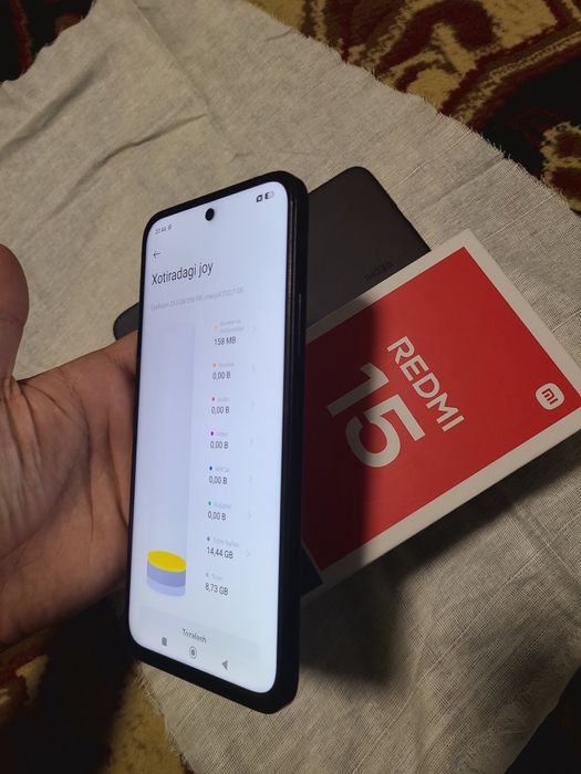 Redmi 15 256/8+4 GB