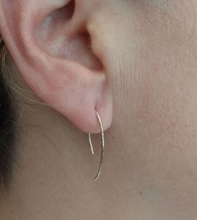 Златни обеци 14 карата