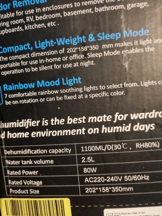 Dezumidificator KNKA Cs06