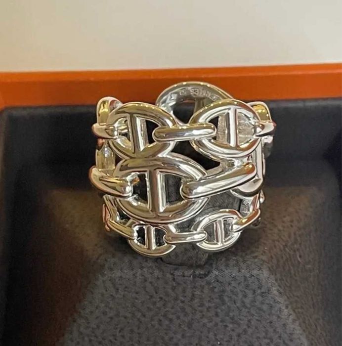 Hermes Chaine d’ancre оригинален пръстен