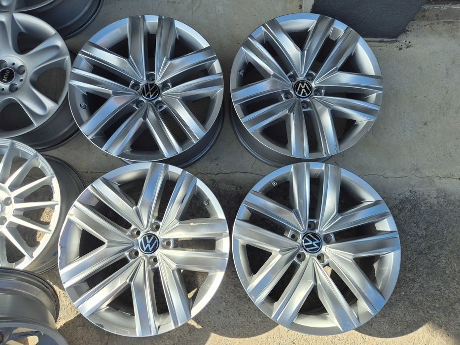 Jante Aliaj 5x112 19'' - OEM VW Touareg CR 2026 - Tiguan - Passat - Phaeton - 8.5J ET 26 ( defect )