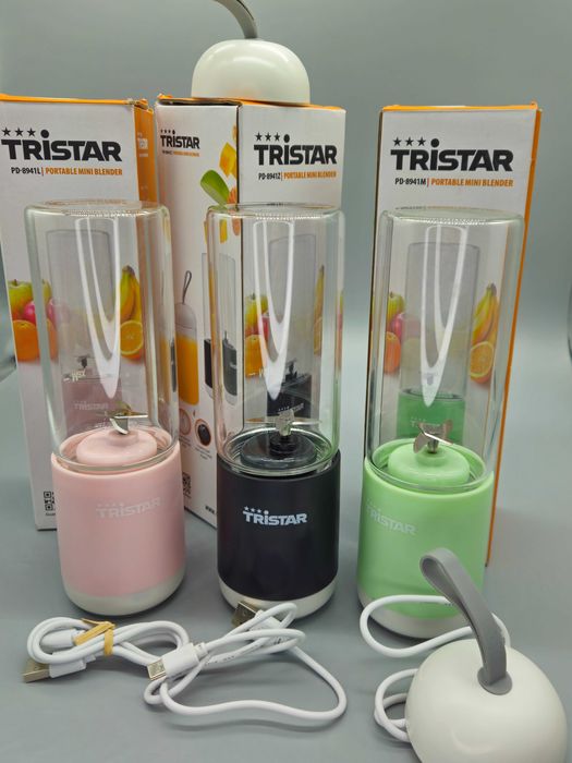 Преносими мини блендери Tristar PD-8941 – 380 мл, акумулаторни, USB
