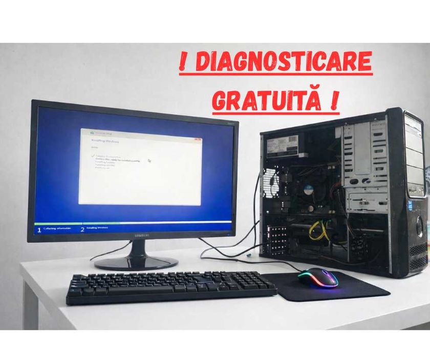 !Servicii PC IEFTINE Windows/Curatare PC ,Optimizare, Mentenanta ,etc