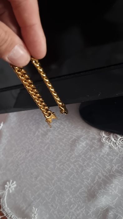 Bratara placata cu aur 18k