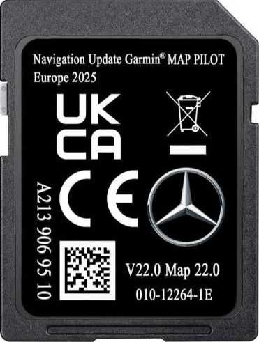New 2026 Sd Card Mercedes Garmin Map Pilot V22 Star2 Гармин Мап Пилот Навигационна Сд Карта