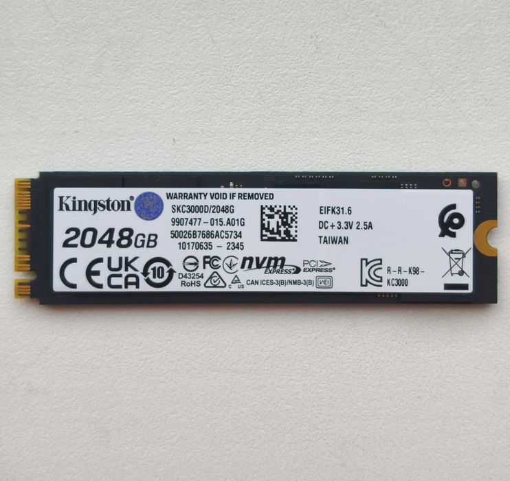 SSD Kingston KC3000 2TB