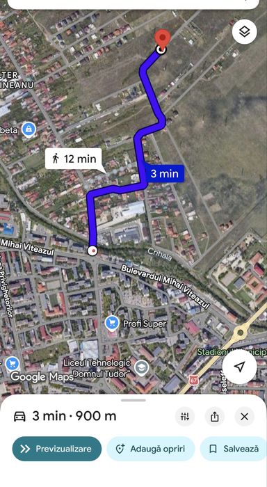 Teren 6000 mp Walter Maracineanu 89 m deschidere (str Stejarului)