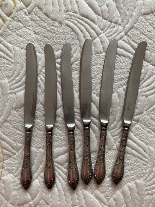 Ложки, ножи советские