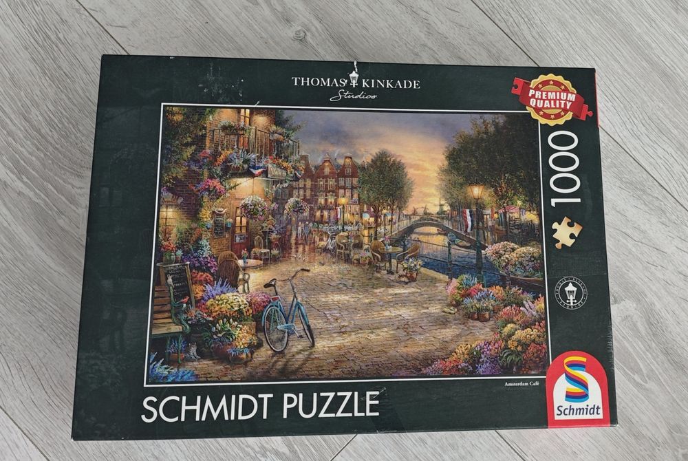 Puzzle Amsterdam Cafe de 1000 piese