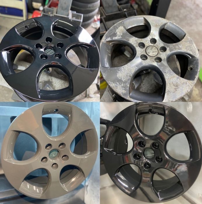 Sablare/Vopsire Jante Profesionala in Camp Electrostatic