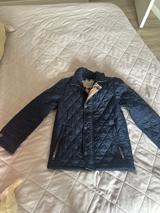 Куртка темно синяя