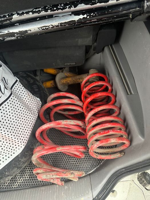 Ауди с4 заниженый омартизатор комплект