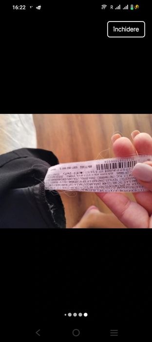 Salopeta scurta sexy de Zara marimea S