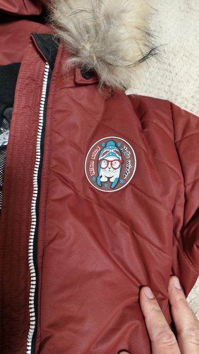 Зимний комбинезон на девочку мальчика