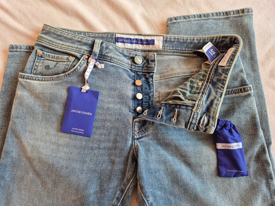 Дънки JACOB COEN, ОРИГИНАЛНИ! Нови, размер 31