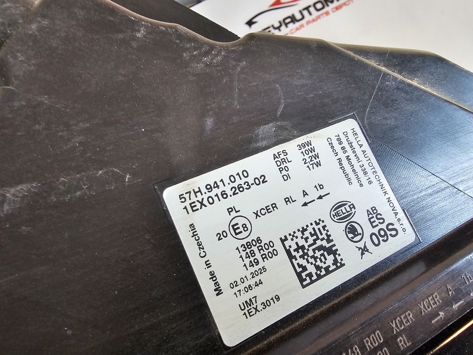 Far dreapta led Skoda Kodiaq 2 dupa 2024 cod 57H941010