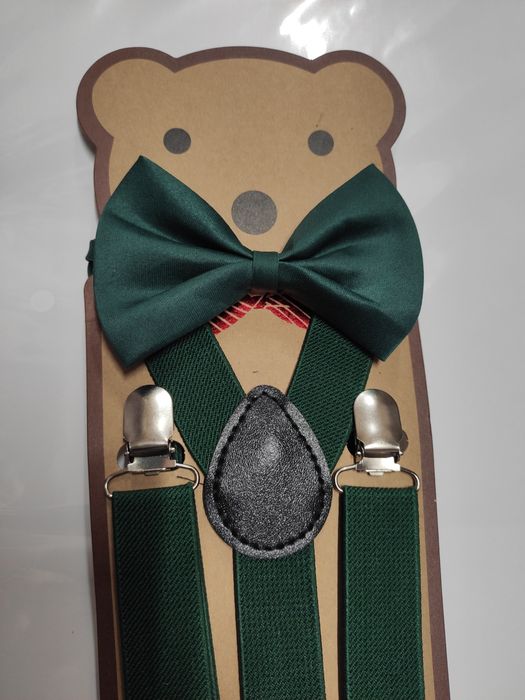 Галстук бабочка подтяжки