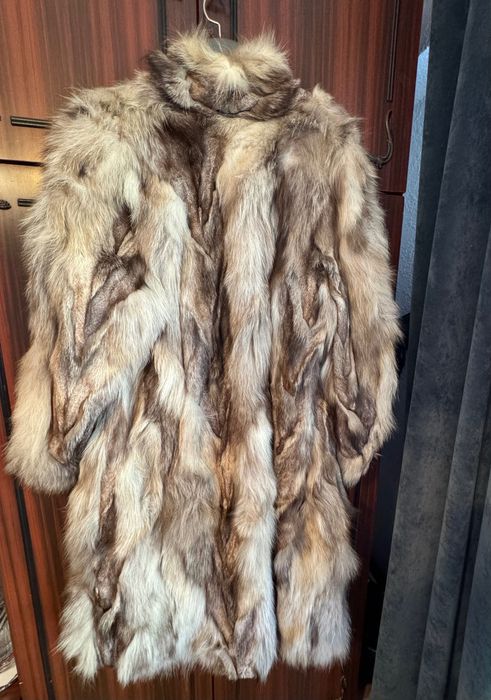 Палто от естествен косъм