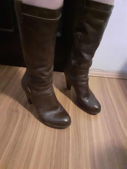 Cizme piele naturala 100%_38/il passo