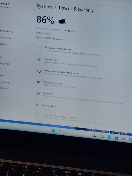 Lenovo Lenovo T450 i5 5300U 2,3Ghz, 8GB 250GB, Intel HD 5500, Win11