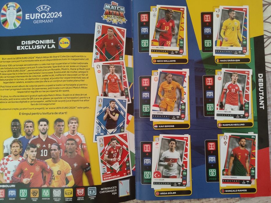 Album euro 2024 lidl complet