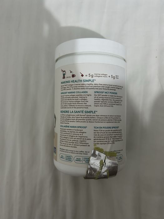 SPROOS MCT + Collagen Creamer