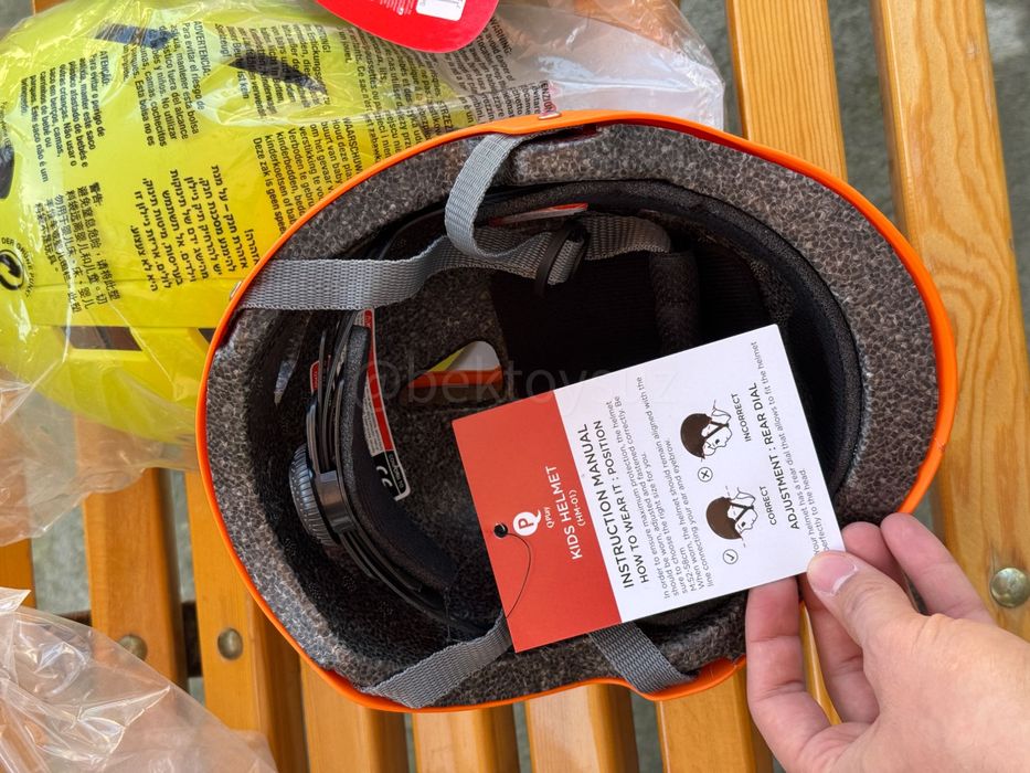 Детский шлем QPlay Manbo Helmet – оригинал защита 2–6 лет