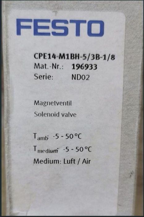 Valva pneumatica Festo 5/3