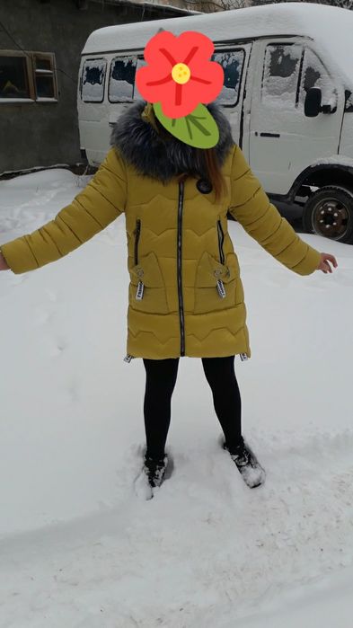 Куртка зимняя на девочку