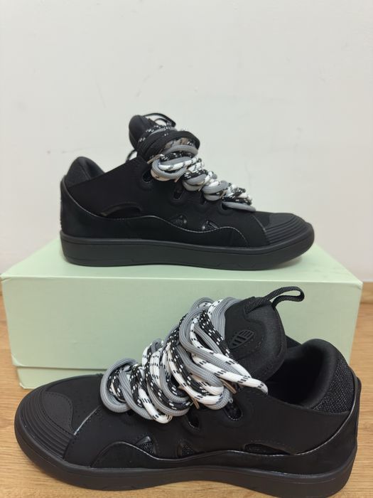 Lanvin Curb Black / Gray Full Box NOI