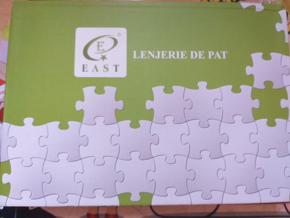Lenjerie din bumbac pentru pat dublu