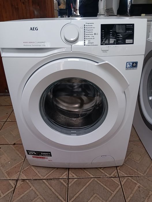 Като нова пералня АЕГ Aeg Series 6000 A+++ 7кг 2 години гаранция!