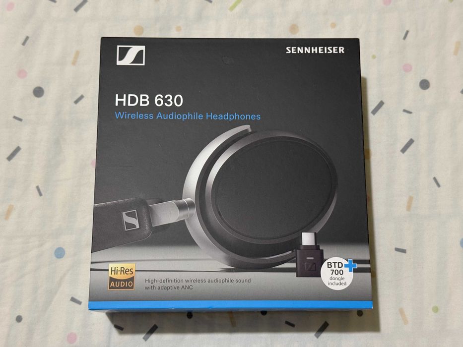 Продавам аудиофилски безжични слушалки Sennheiser HDB 630 – отлични, с гаранция