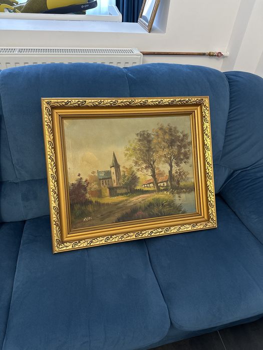 Pictură in ulei, cu semnatura 60/50 cm