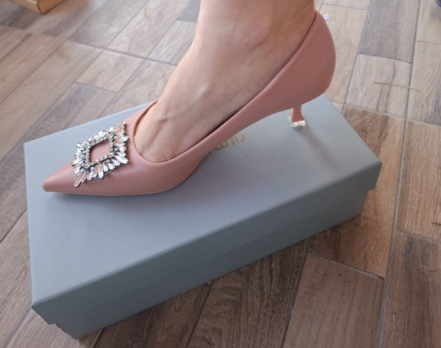 Pantofi C.Paravano din piele ecologica