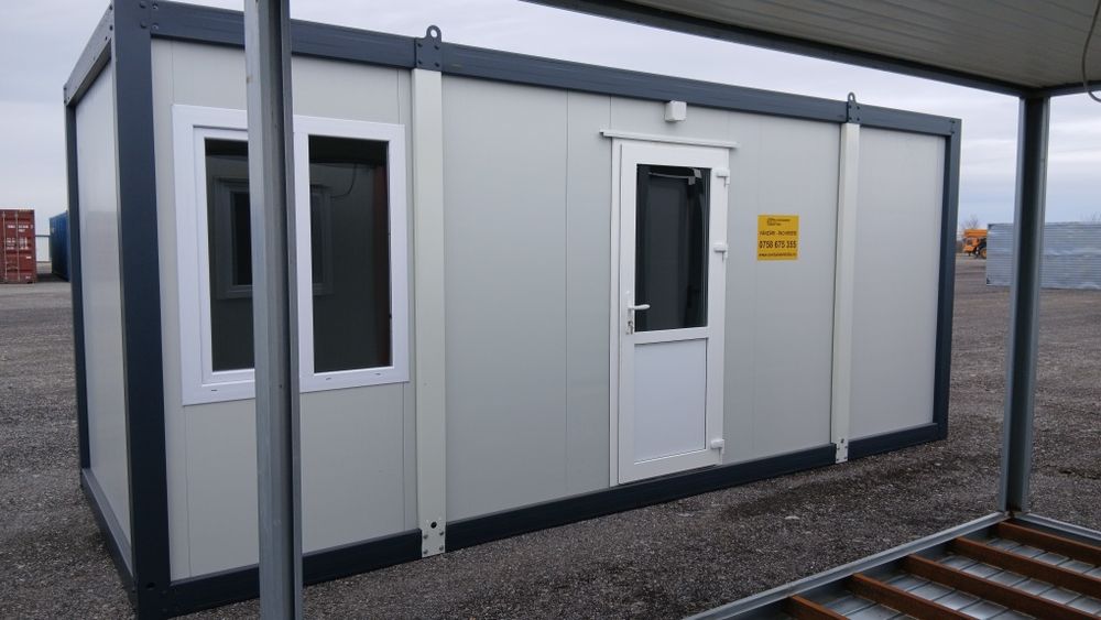 Container dormitor/birou 2.4x 6 metri
