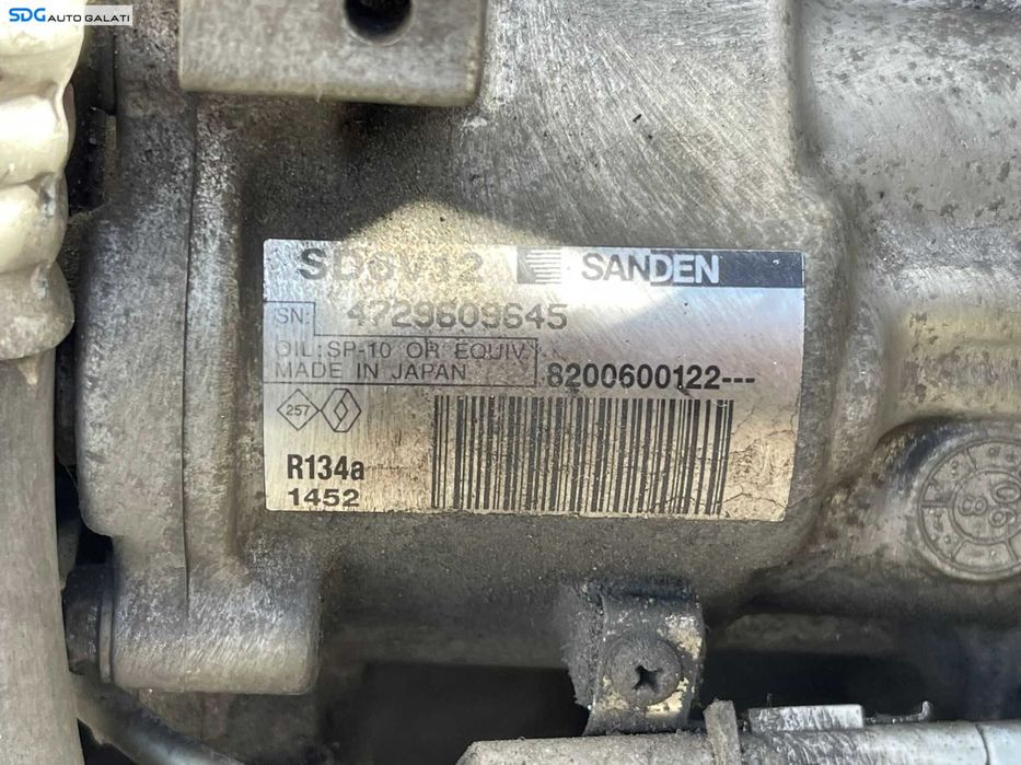 Compresor AC Aer Conditionat Clima Renault Kangoo 1.2 2008 - 2017 Cod 8200600122 [C3747]