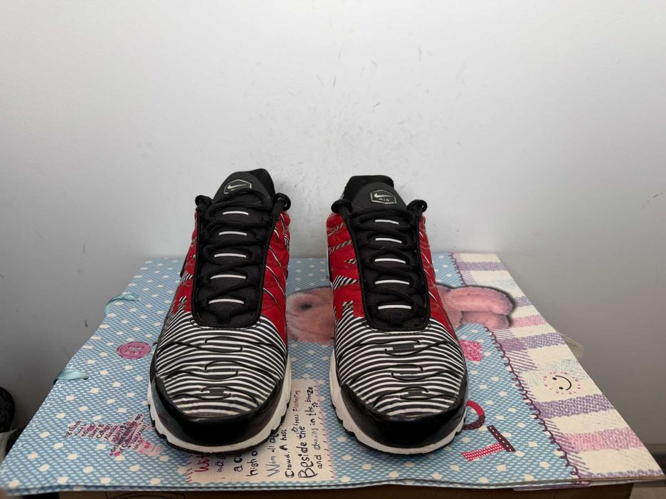 Nike Air Max Plus Striped Black White''оригинални маратонки 45 номер