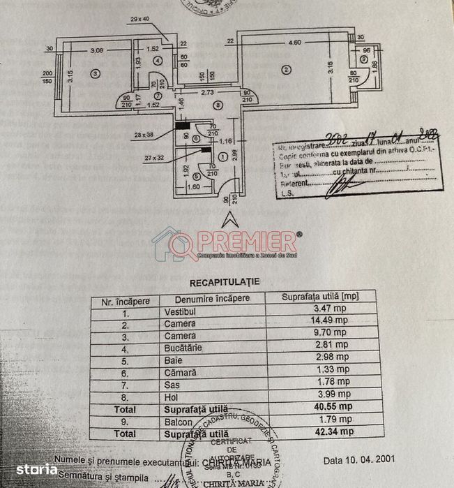 2 camere - Straja - Drumul Gazarului - Sector 4