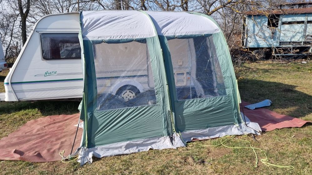 2 Corturi Rulota: SunnCamp 260m,  Solaris Siena  7,70 - 7,90m