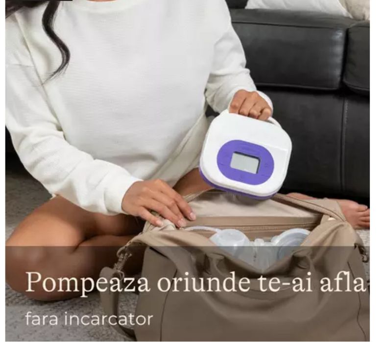 Pompa de san electrica Lansinoh bebeluș alăptat