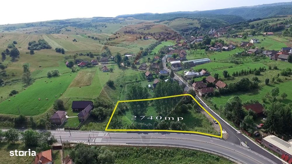 Teren 2,740mp Paniceni / Strada Principala