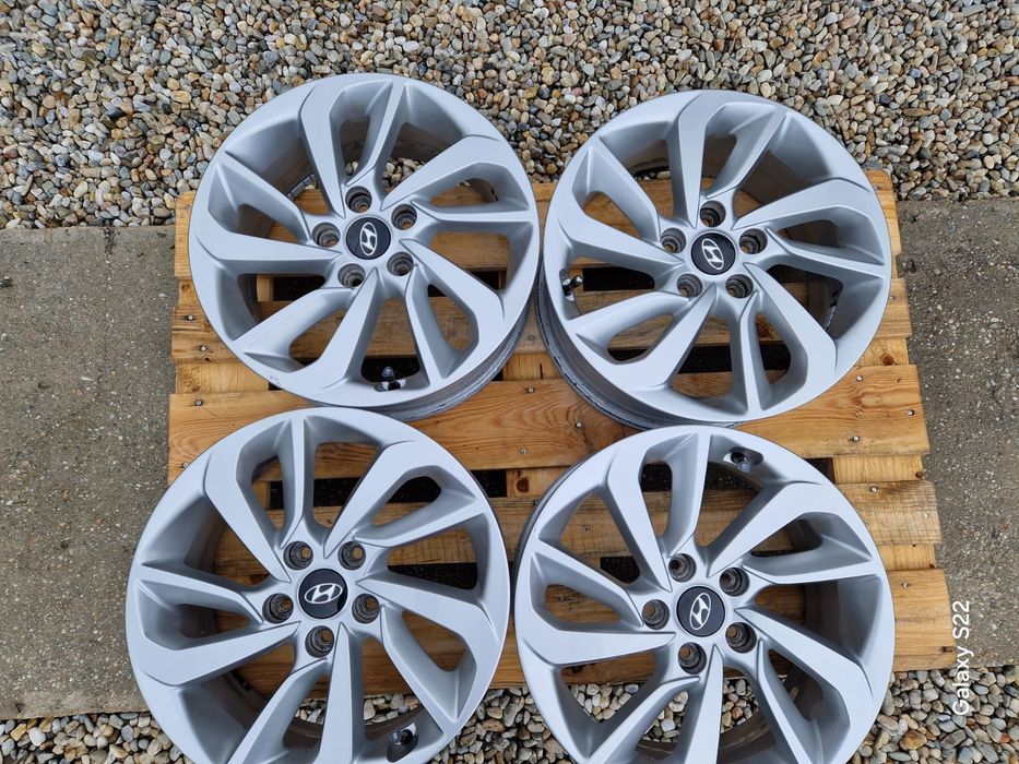 Jante originale 5x114.3 Hyundai Tucson IX35 R17" -senzori presiune