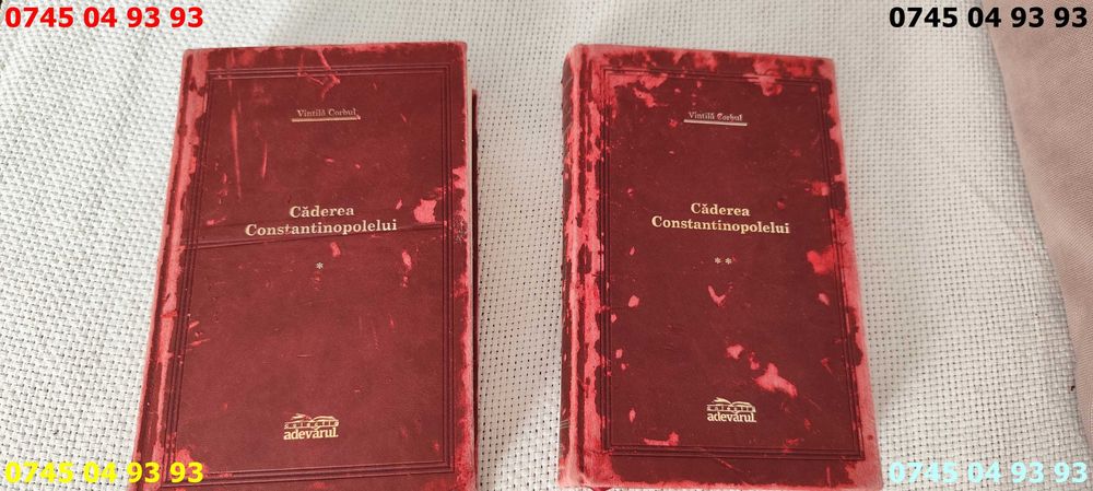 carte carti caderea constantinopolelui 2 vol colectia lux adevarul pret pe ambele